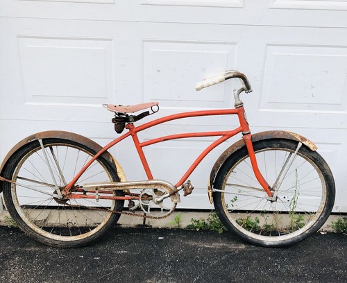 Prewar shelby tank bike - tank,