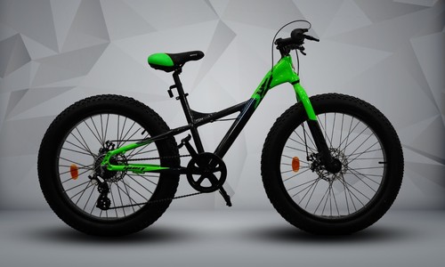 Fat bicycle with speed gear - bicycle,